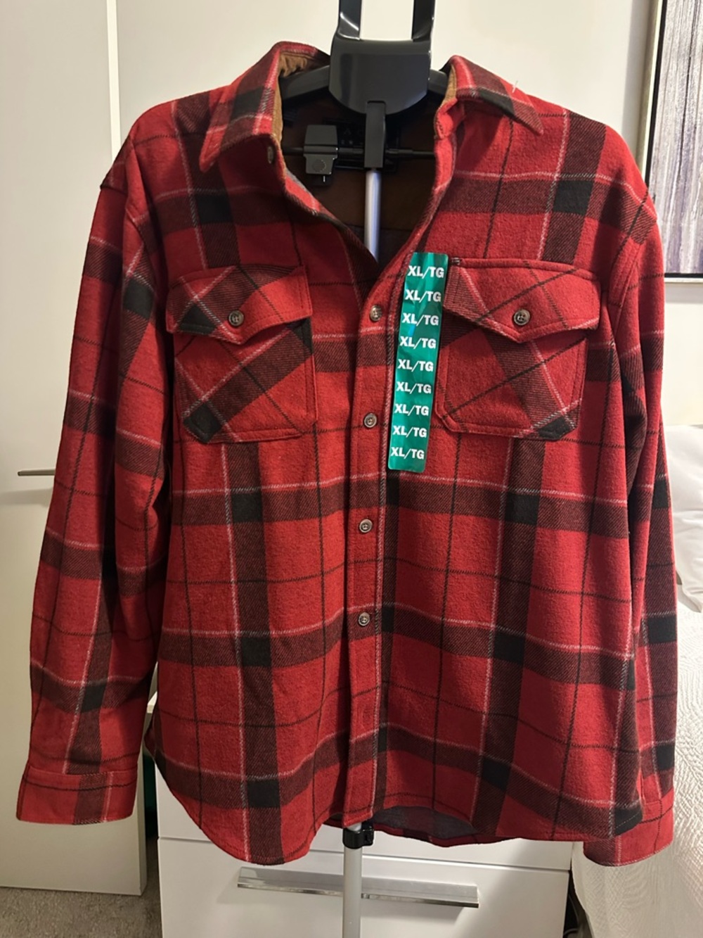 JACHS NY Size XL
FLANNEL SHIRT MENS